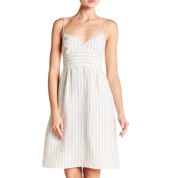 NWT Theory Melanea B 100% linen dress size 6 - Picture 4 of 15